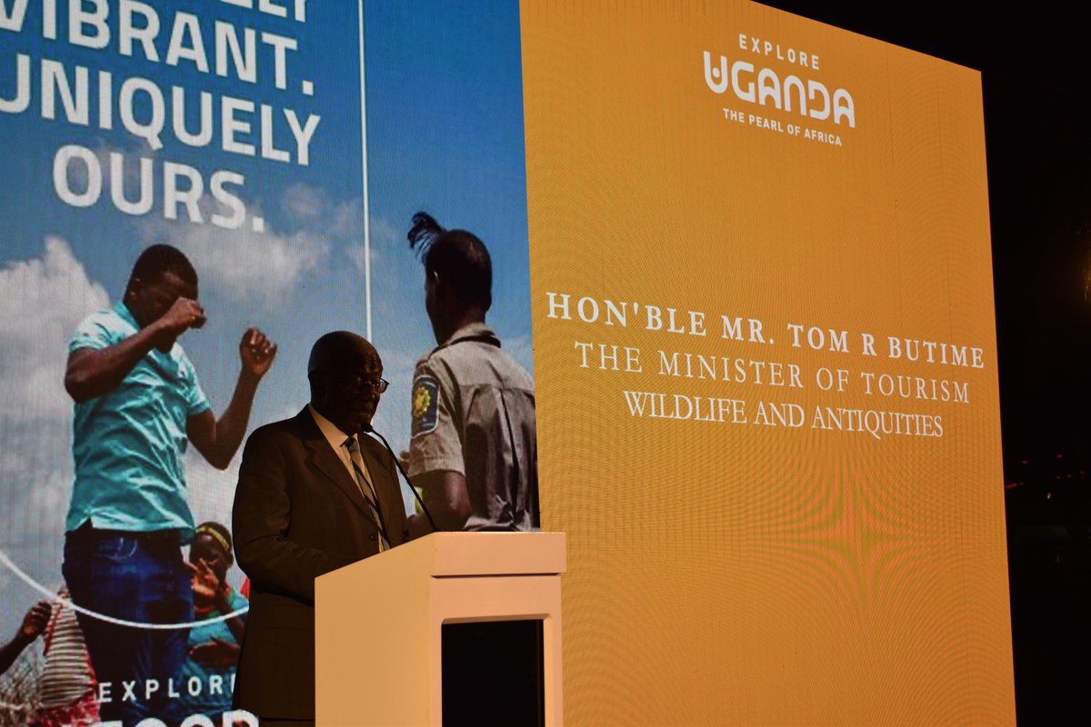 UgandaCoffee_'s tweet photo. Hon. Tom Butime, @LillyAjarova &amp; @ugwildlife  launched #ExploreUganda to tourism stakeholders in Dubai / United Arab Emirates. The business, travel &amp; investment opportunities presented by the #DubaiExpo2022 to brand &amp; market 🇺🇬 to the world are beginning to unfold. https://t.co/wFpxclfrY2