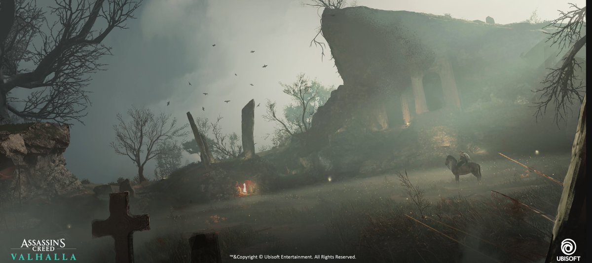 JosebaAlexander's tweet photo. @assassinscreed @assassinsspain work done time ago for ACV. Atmosphere´s on the battle. https://t.co/fo6mCzMRHv