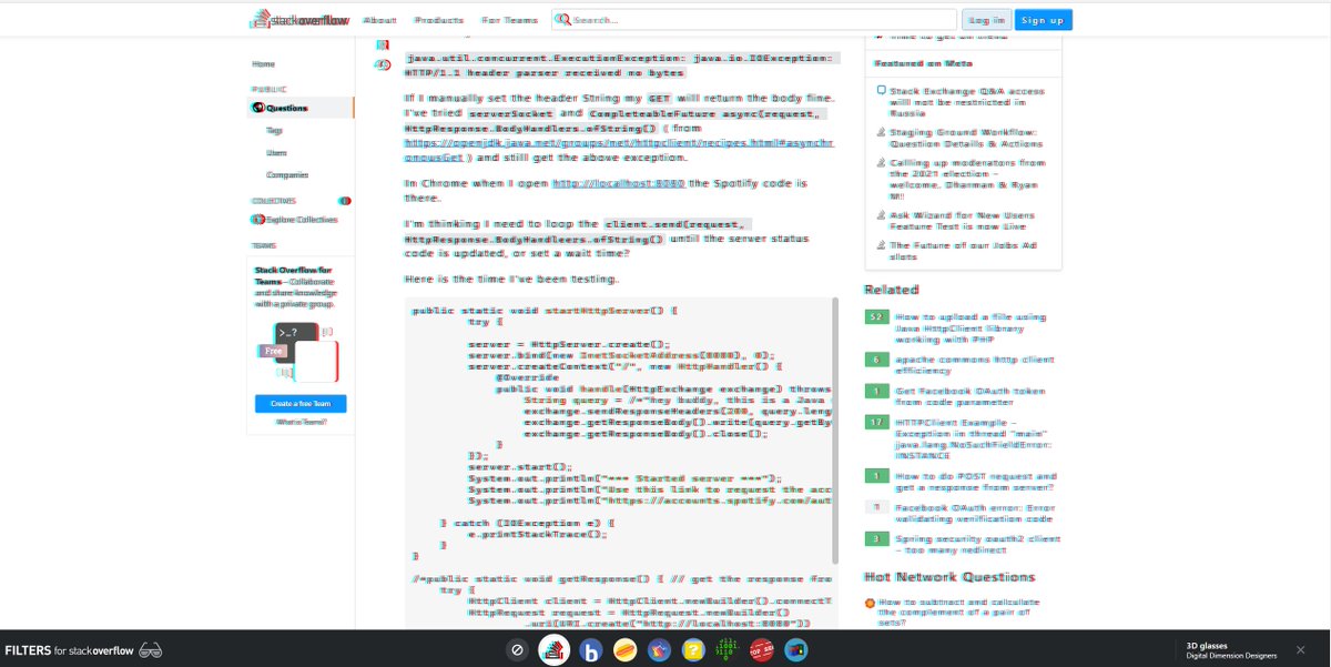 too_common_name's tweet photo. The world needs a @StackOverflow  3D theme 😂 https://t.co/nRbj8kuwZl