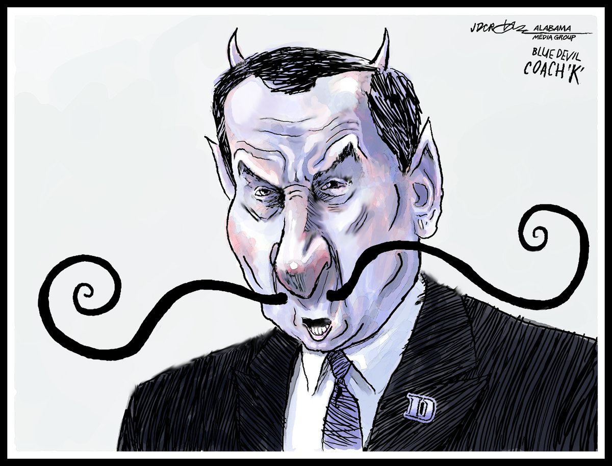 CroweJam's tweet photo. Duke? Yuck. Just get it over with, Coach K - The 2022 Final Four is a Kentucky basketball fan's worst nightmare https://t.co/e0RYgk5Ach #MarchMadness2022 #AnybodyButDuke #CoachK #Villain https://t.co/dv8BMLnE4C