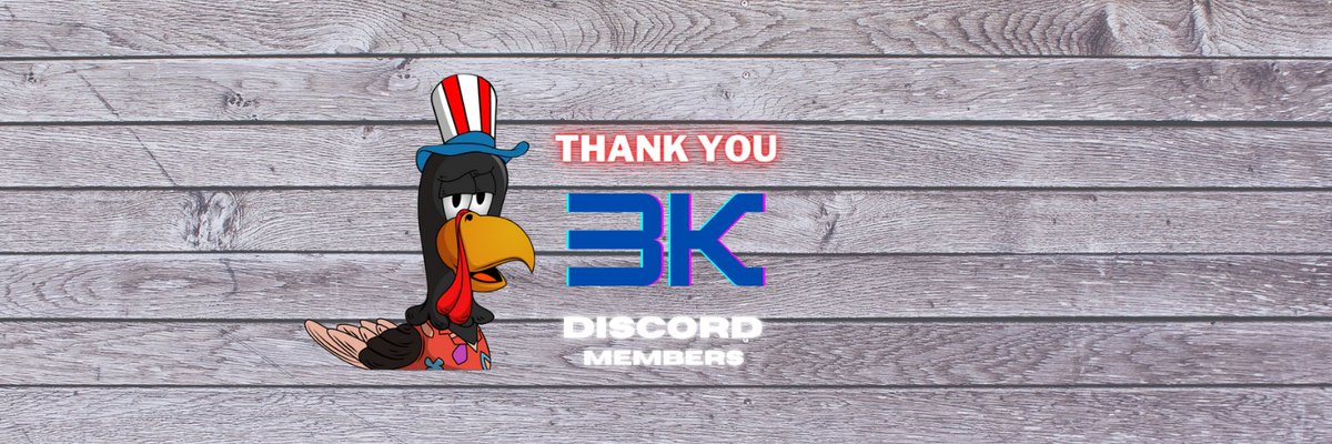 Now 3k members on the discord 🤩

#NFTGiveaway #NFTCommunity #NFTs #NFT