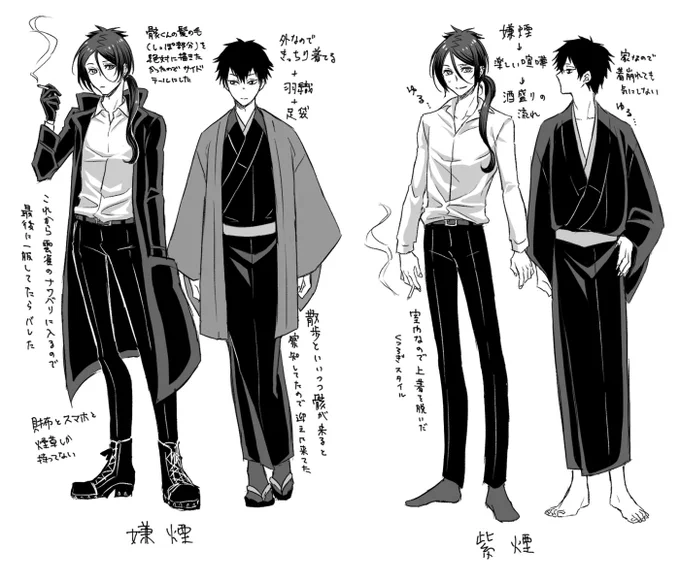 これはねぇ3月の本で骸雲くんが着てた服などのまとめだよ 