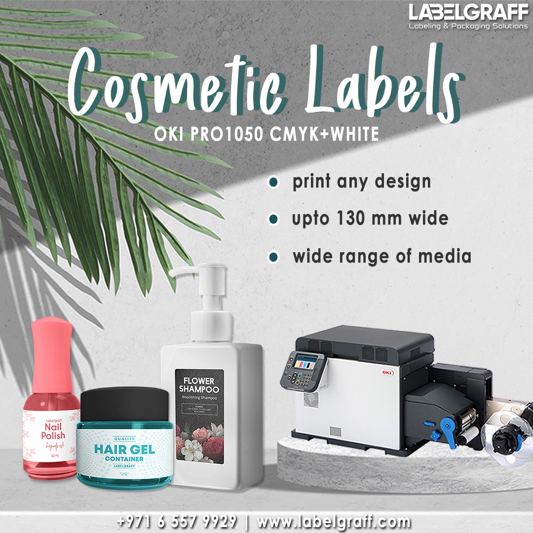 labelgraffme's tweet image. Print cosmetic labels in-house with OKI Pro1050 LED printer! Maximize your creativity and print any design you want with its 5th color feature white, which makes printing in colored materials easier. To know more, visit: labelgraff.com 

#CMYKwhite #LEDprinter #cosmetics