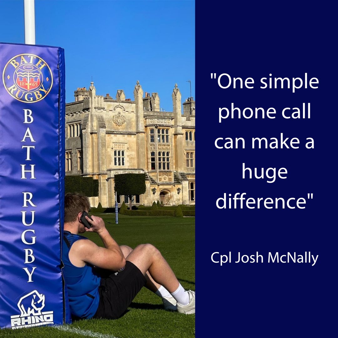 @BathRugby  and @RoyalAirForce  weapons technician, Corporal Josh McNally (@JoshJMcNally) has taken time away from his rehab programme to help support our outreach campaign. 

#RAFAOutreach #OutreachDay