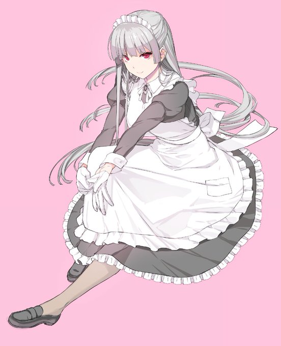 オリジナル白メイド 