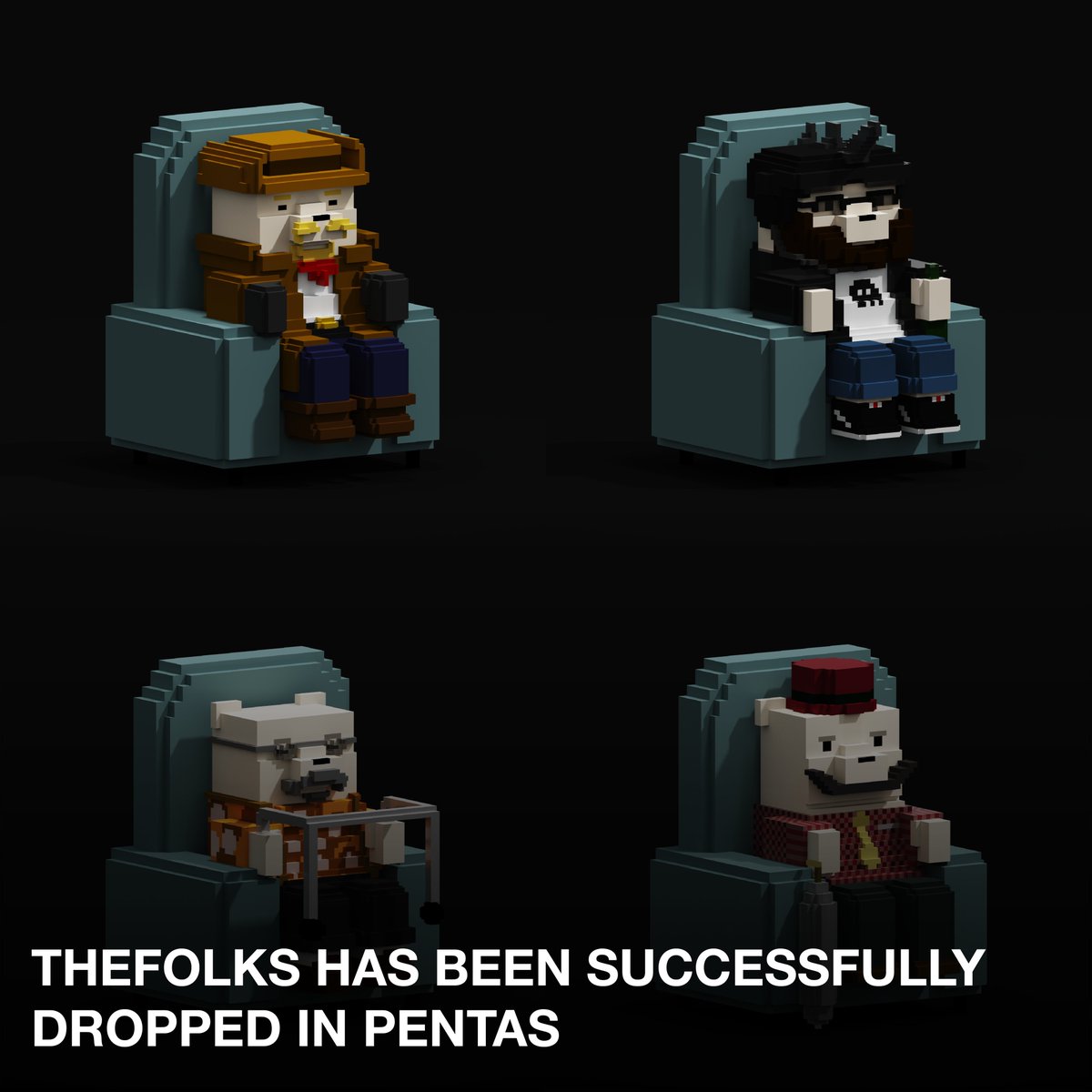 LETS FUCKINNN GOOOO!!! 💎

SECOND WAVE OUT NOW!
app.pentas.io/user/HYPEBEARS