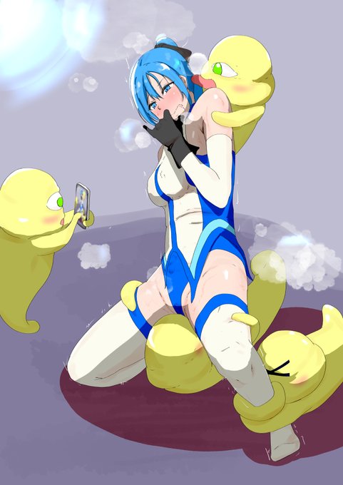 出来ました!(習作)
雑魚相手に数で劣勢に立たされるうちの子です!! 