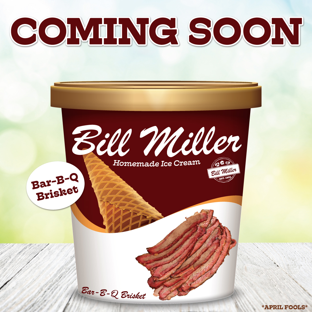 BillMillerBarBQ's tweet photo. I scream, you scream, we all scream for....🍨🍨🍨 https://t.co/ZDZEPlJBq2