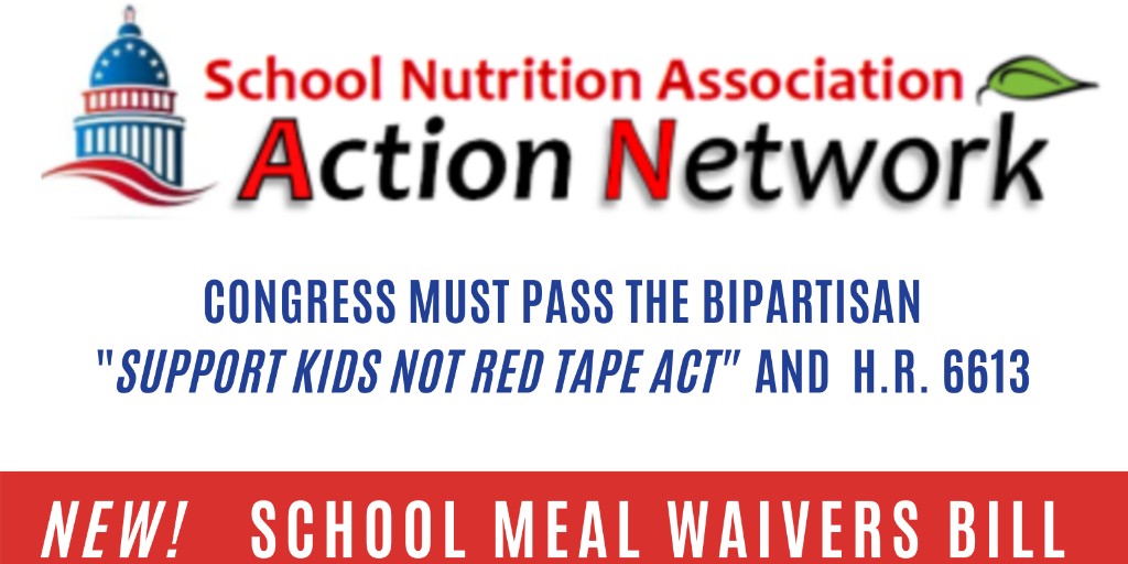 SchoolLunch's tweet image. Congress must pass bipartisan "Support Kids Not Red Tape Act" &amp;amp; H.R. 6613 to extend crucial @USDA child nutrition waivers and #KeepKidsFed. Send an alert now: bit.ly/3tX8RaU