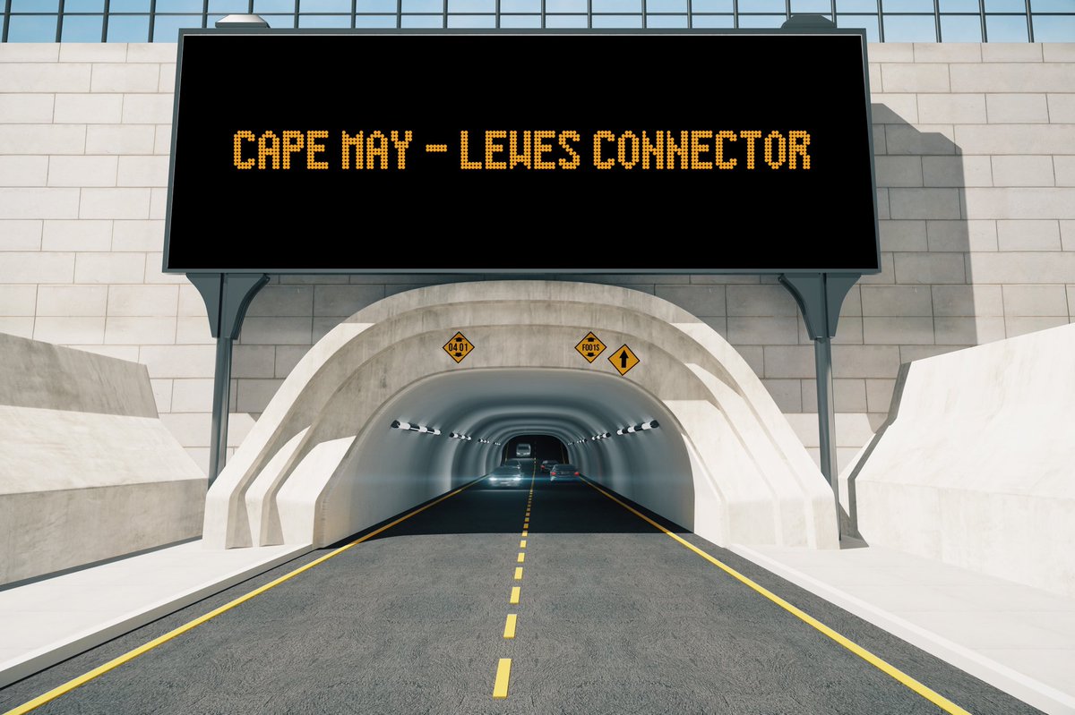 In order to improve relations, Delaware and New Jersey announced a partnership to add a new underwater tunnel between the Delaware Beaches to the Jersey Shore.