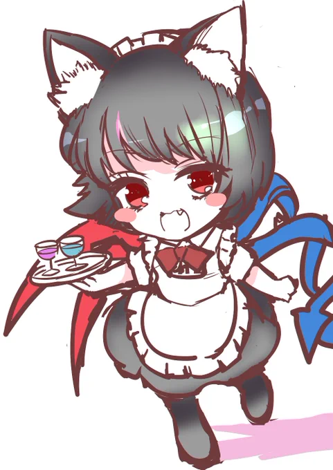 ねこみみメイドぬえちゃん様!? 