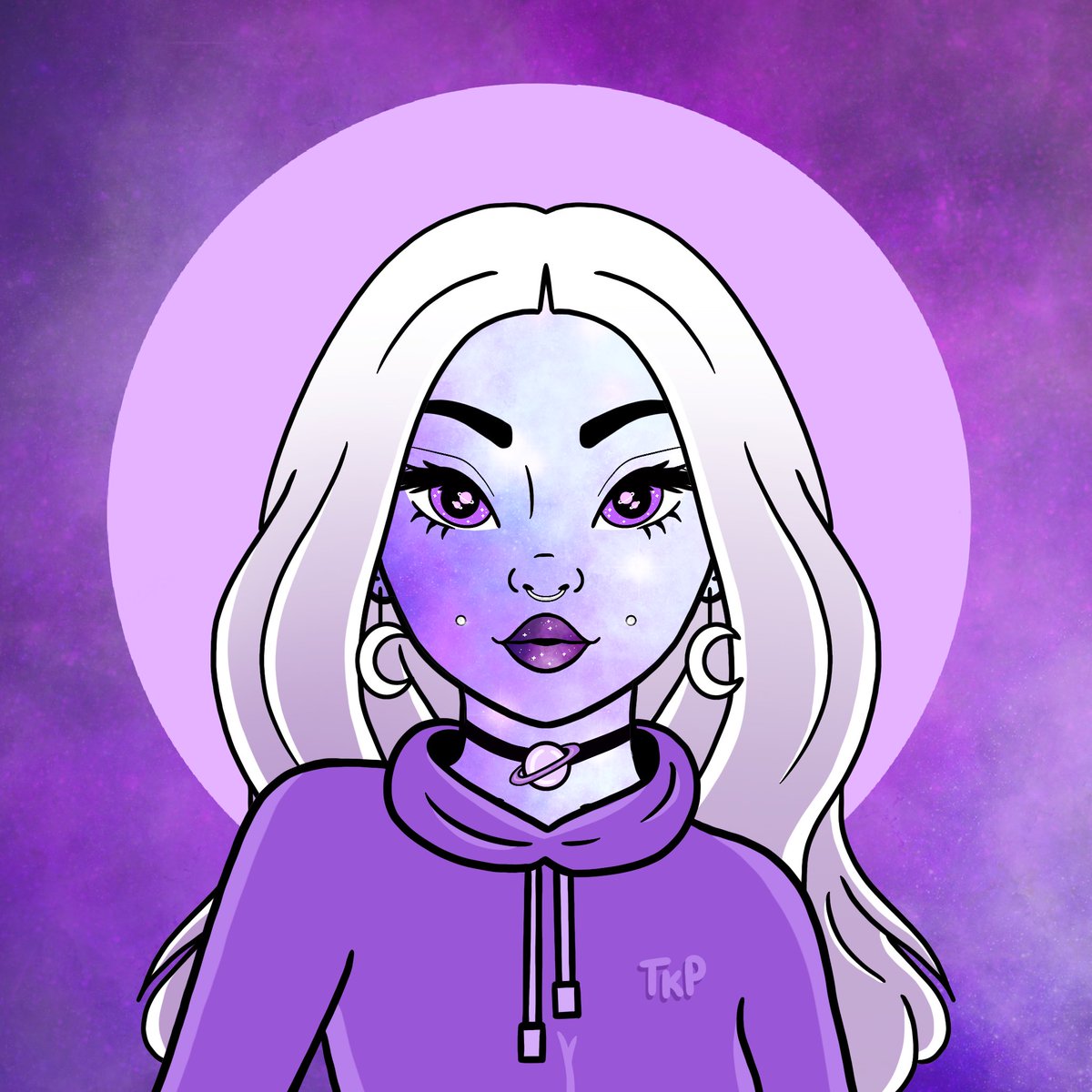 TKPnft's tweet photo. Last night @izziee_eth held our first ‘draw with me’ session in the discord. Guided by the community, this is the NFT we created! Congratulations again to @its_q_bbyyy for winning her 😍❤️ https://t.co/jH16YV6M74