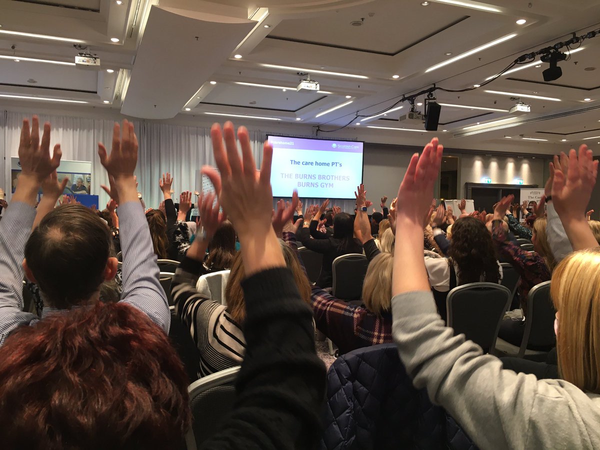Alzheimer Scotland Digital (@alzscotdigital) on Twitter photo Kicking off this afternoon’s #carehome21 session with some chair exercises thanks to The Care Home PT’s #TheBurnsBrothers #burnsgym
<a href="/scottishcare/">Scottish Care</a> <a href="/alzscot/">Alzheimer Scotland</a> Kicking off this afternoon’s #carehome21 session with some chair exercises thanks to The Care Home PT’s #TheBurnsBrothers #burnsgym
<a href="/scottishcare/">Scottish Care</a> <a href="/alzscot/">Alzheimer Scotland</a>