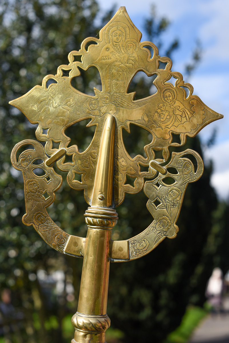 Big news. Announcing the discovery of a long-lost part of Ethiopia's Maqdala plunder - a processional cross that has been lying in an English church for the last 150 years. #ethiopia #maqdala #loot #plunder #tewodros #alemayehu #alamayu