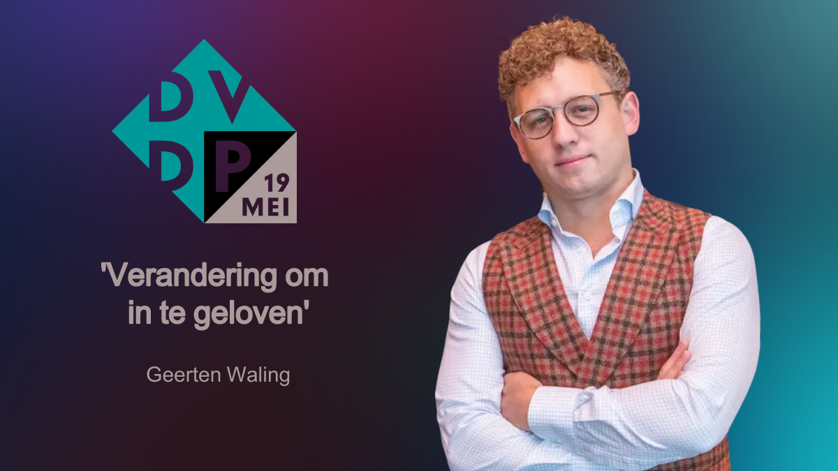 Historicus <a href="/GeertenWaling/">Geerten Waling</a> verzorgt een lezing op de #DVDP! In de onzekere, angstige tijden van nu kijkt Waling naar het verleden om hoop en inspiratie te putten uit een #Nederland dat ook in de toekomst weerbaar, leefbaar en welvarend kan zijn. neprom.nl/dvdp/2022/defa…