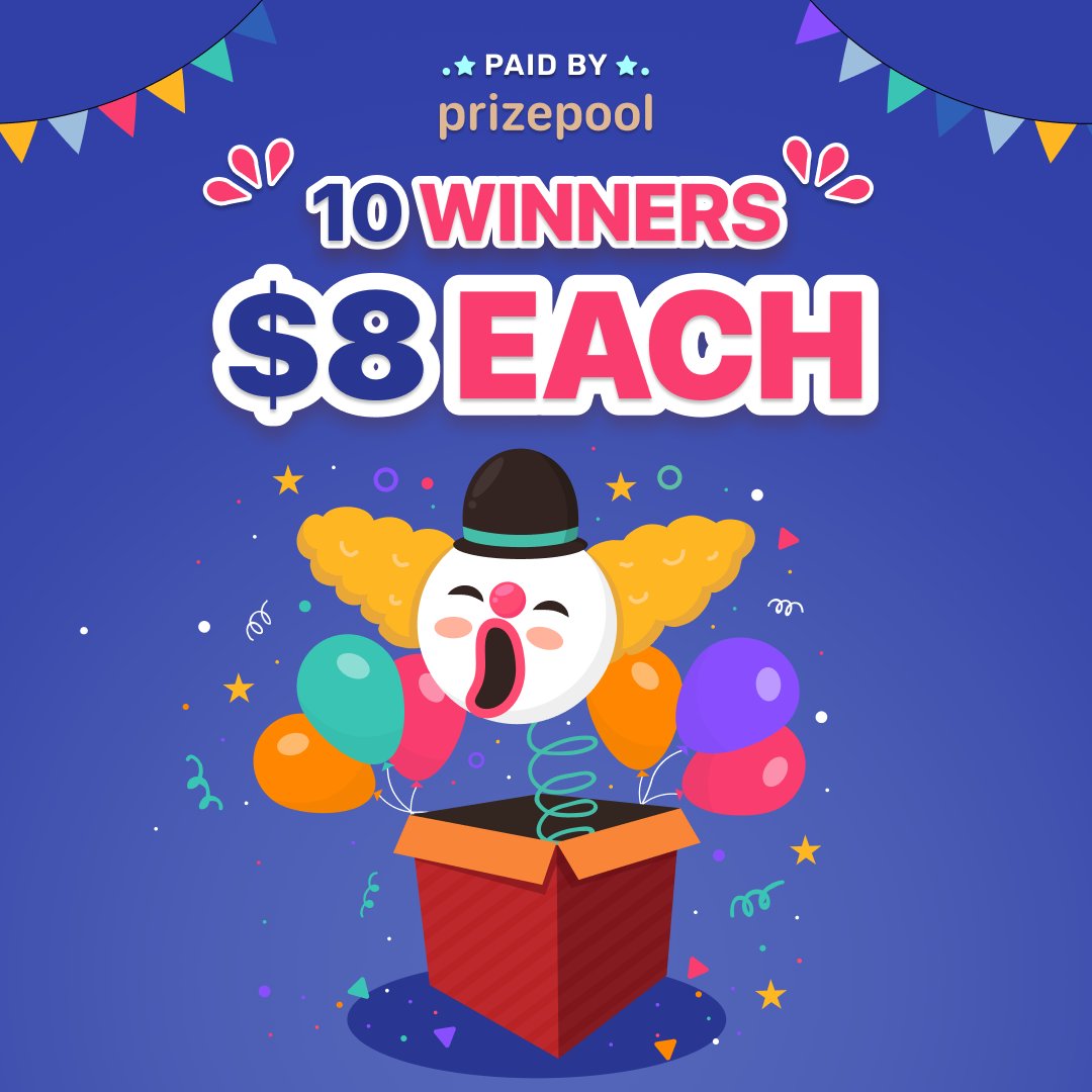 prizepool's tweet image. we're just trying to see something... 🤣 

answer the prompt in your app to enter and get #PaidByPrizePool today! 8 lucky winners will win a $10 credit directly added to their account