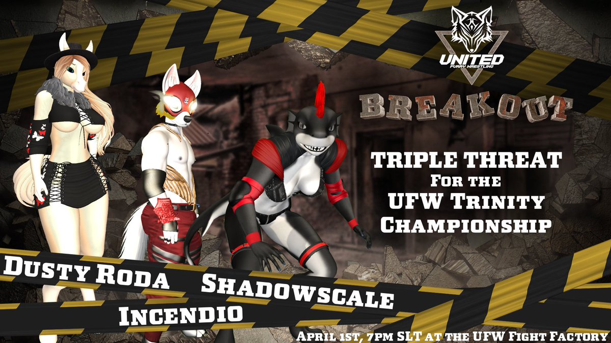 United Furry Wrestling tweet media