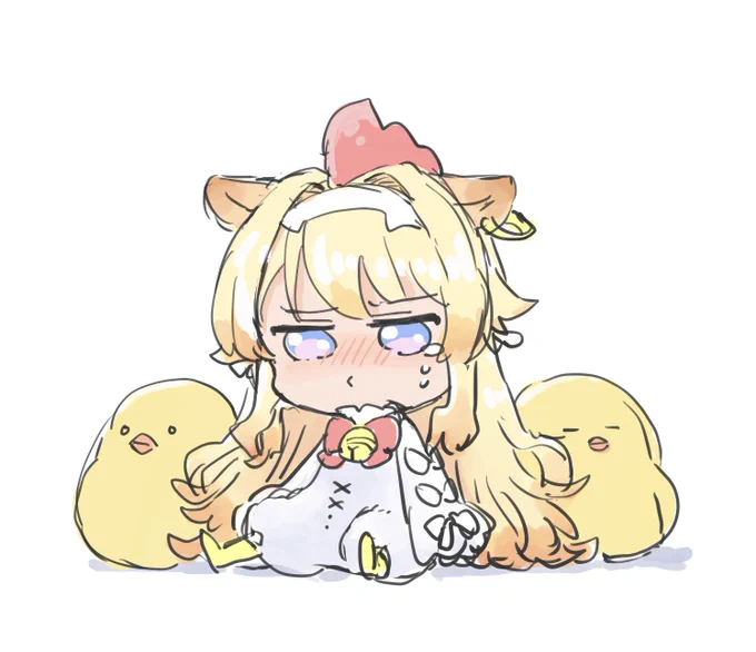 コッコッコッコ…コケー🐔(面白すぎたので勢いだけで描きました)
#チキチキライブ #チキンキッチン #らいおんはあーと 