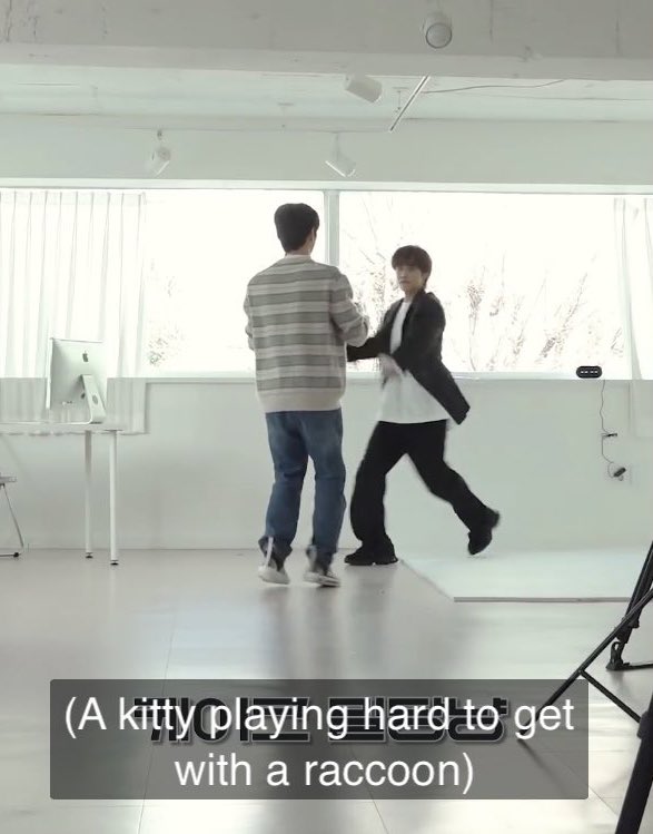 snowberrysw's tweet image. sunwoo when he catches juyeon