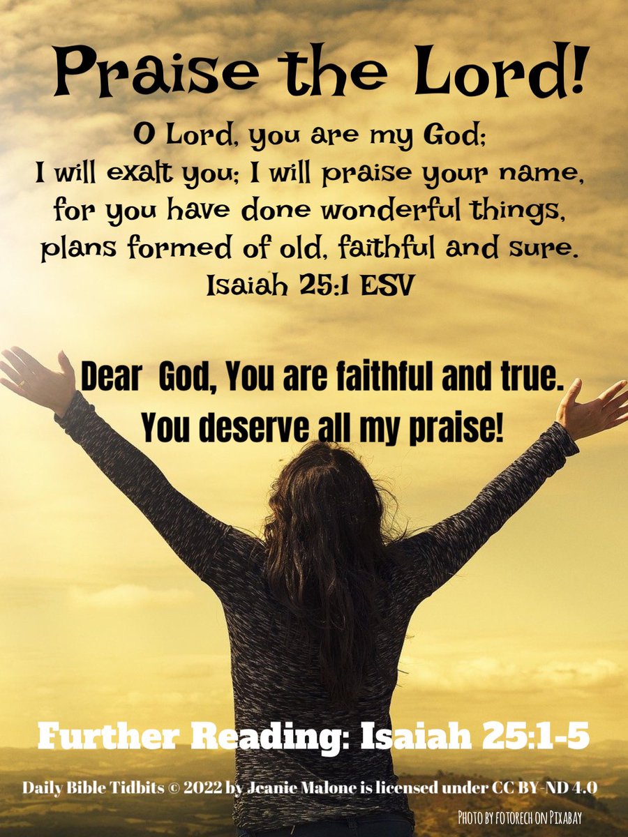 JeaniesTidbits's tweet photo. Is the one, true God your Lord? Who or what do you worship and put first?❓

#dailywisdom #wisdom #jesus #christianliving #prayer #christianity #scripture #encouragement #biblicalliving #christian #faithoverfear #faithhopelove #livebygrace #love #dailyinspiration #godisgood https://t.co/oAg8uZZiqS