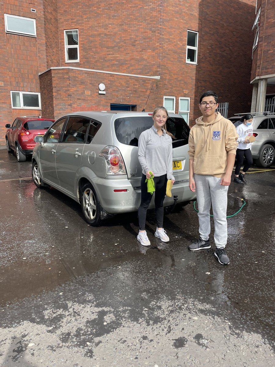 A huge thanks to the best car washing team ever … S6  <a href="/WhitehillSec/">Whitehill Secondary</a>. I nearly didn’t recognise my car after its wash &amp; I was told “look miss, it’s changed colour” … that says it all 🤣.