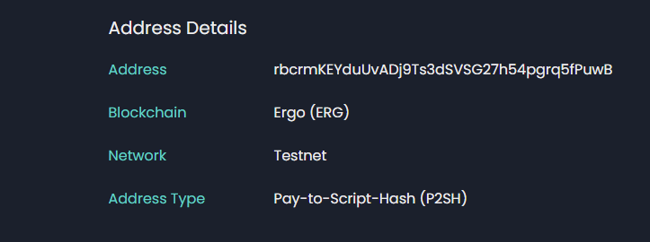 RankMyWallet's tweet image. Did you know that rankmywallet.com is also an address analyzer that will parse any #Ergo address you feed it?