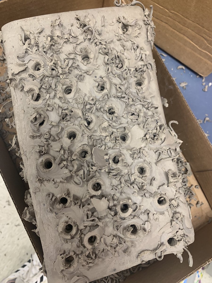 Clay shortages and delivery issues, but your students need more clay?No problem! Recycling clay - one of the unspoken jobs of seasoned art educators! Amazing art to come!!! <a href="/cel578/">Cathy Crawford</a> <a href="/ArtsFCS/">Elizabeth Eppes</a>