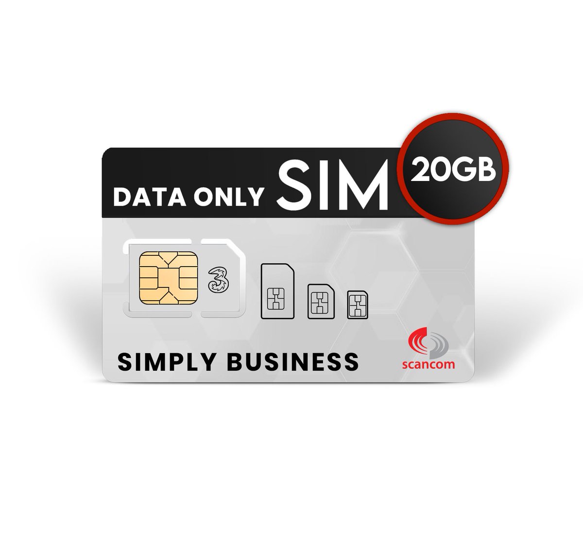 scancom's tweet photo. 50% off - reduced to clear 😱 on Amazon Prime ✅

Three 20GB Data sim RENEWED each month until Feb 2024.
22 months of data for only one £49.99 payment. 
Works out at £2.27 per month!  

https://t.co/OU2X6O1qES https://t.co/cx8MjZELSs