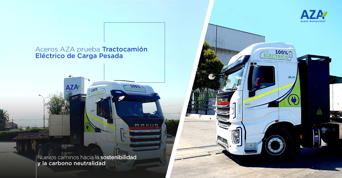 Dejamos huellas verdes en nuestro camino hacia la carbono neutralidad, con el nuevo #CamiónEléctricoAZA 🚛 Un hito que busca mejorar la eficiencia energética, introducir la electromovilidad e incorporar nuevas energías renovables 🌱

Mira la nota aquí 👉 cutt.ly/5DHFTuN