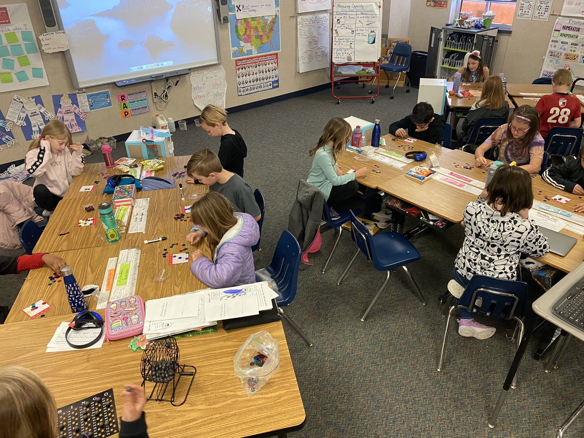 Bingo reward for students who met their Imagine Math goal for the month! #goals #MyMISD #MinshewColts