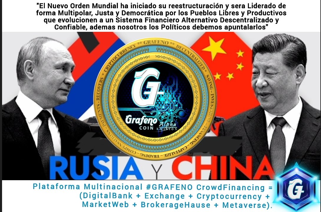 #GRAFENO CrowdFinancing = (DigitalBank + Exchange + Cryptocurrency + MarketWeb + BrokerageHause + Metaverse)