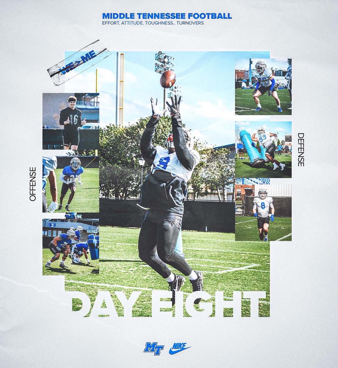 MTFB_Recruiting's tweet image. Day 8 ✅ #SpringPractice

#BlueRaiders | #EATT