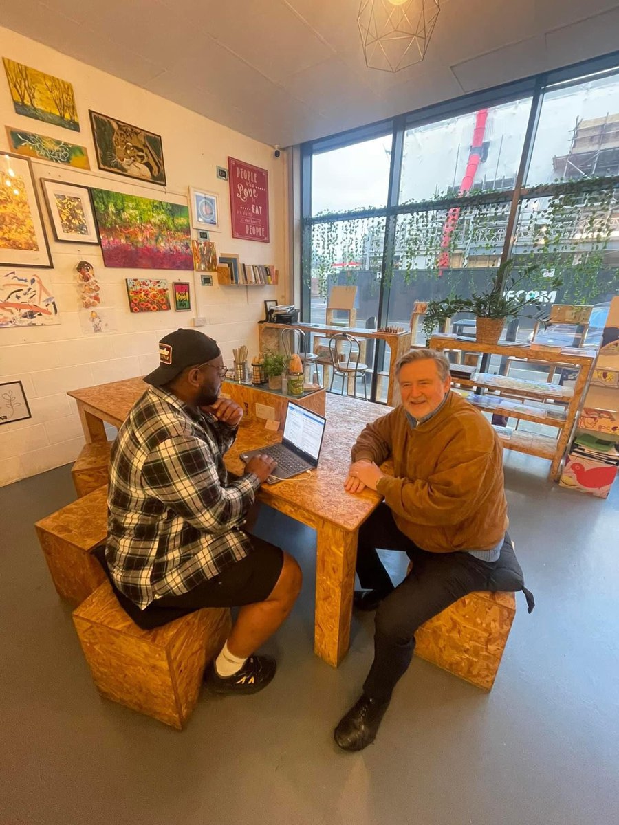 A real privilege sitting down with Raph yesterday and hearing about the difference ARMR is making in the local community.