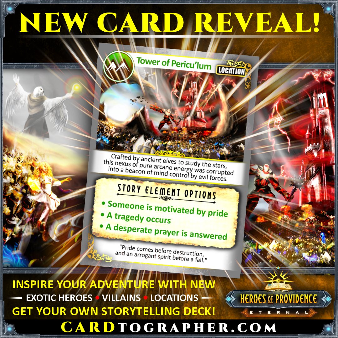 HeroesEternal's tweet photo. How do you defeat the impossible? π€
Adventure! Laughter! Stories! βοΈ Get yours now at https://t.co/Ljy9mwYj4h
#NewCardGame #CardGame #dnd #fantasy #rpg #ttrpg #gamenight #pathfinder #familynight #FamilyFun #BusyMom #BusyDad #BusyParent #FamilyGameNight #fantasyArt https://t.co/LStKmCQb7K