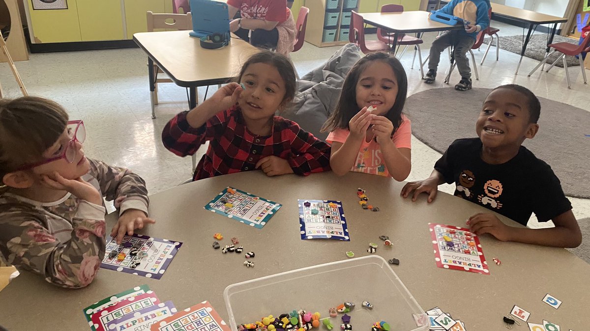 We have a class full of students obsessed with bingo!
