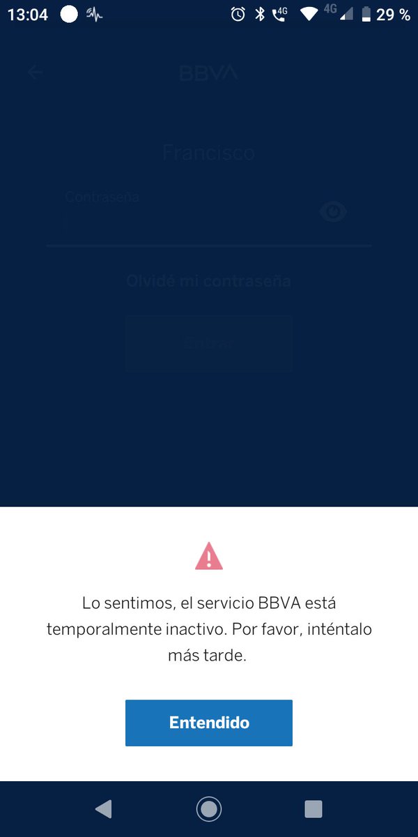 ArkanCloud's tweet photo. @bbva 20 minutos y no puedo hacer mis movimientos #pesimoservicio https://t.co/lsgDQmFQ5J