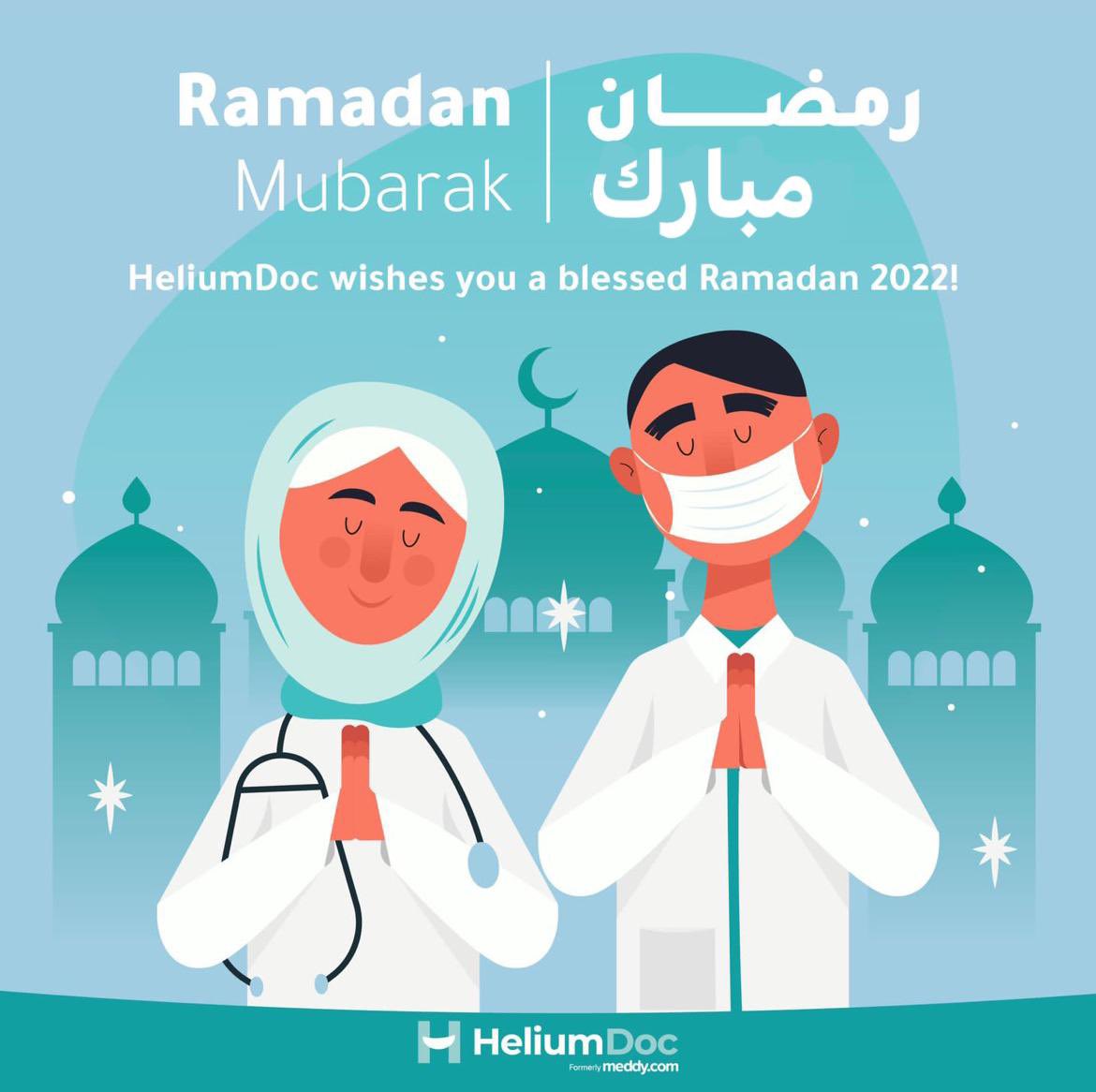 HeliumDoc's tweet photo. May this month of Ramadan be filled with blessings, happiness and delicious food. Let the fasting begin! 🤍🤗 #RamadanMubarak https://t.co/lewEU7knw0