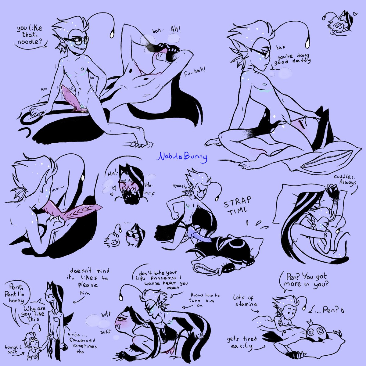 NebulaBunny's tweet photo. They have a lot of sex-

#HazbinHotel #Hazbin_Hotel #HazbinHotelBaxter #Baxter #HazbinHotelSirPentious #SirPentious #Baxtious #HazbinHotelNsfw #Nsfw https://t.co/0tLVokl8DK