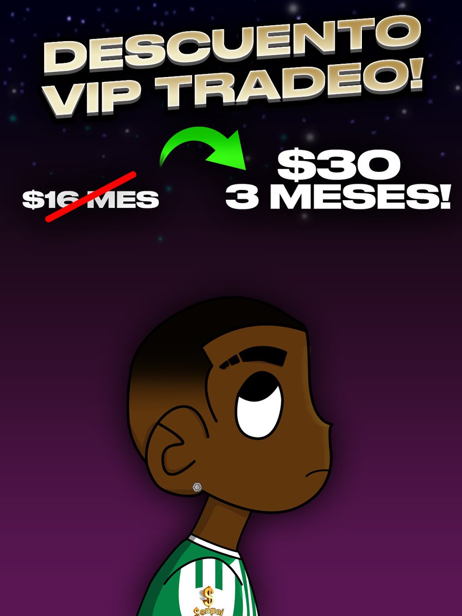 🚨 GRAN DESCUENTO VIP

Estamos en los últimos meses de FIFA y ahora es el mejor momento para empezar a probar el tradeo y armarte el equipo full TOTS. Para sacar el mayor provecho de esto, sacamos descuento de 30$ de aquí hasta JULIO

**sigue leyendo para más info**