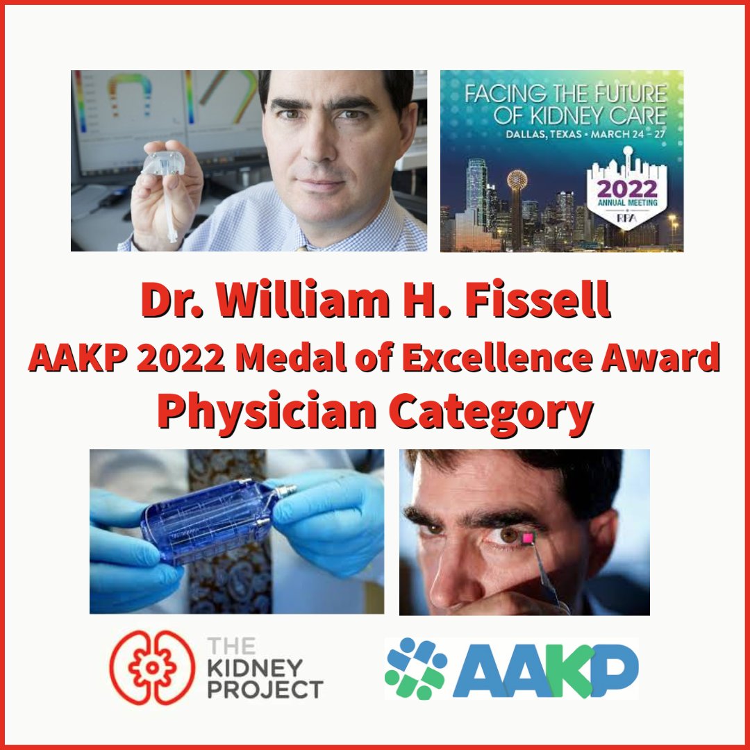 KidneyProject's tweet photo. Last week, Dr. Fissell was awarded #AAKP’s 2022 Medal of Excellence at the Renal Physicians Association (RPA) Annual Meeting. Congratulations Dr. Fissell, and thank you for your dedication to the patient community!
Watch @KidneyPatients honor Dr. Fissell:
https://t.co/aVxZDpWSkV https://t.co/y0qh6qLn61