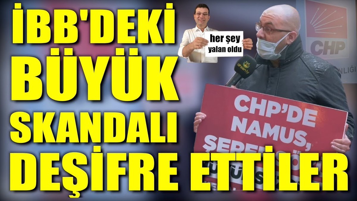 Açız Algısı Yapan CHP, İşçilerİ Açlığa Mahkum Etti. İMAMOĞLU'NDAN BÜYÜK ZULÜM
youtube.com/watch?v=ChRxNG…
