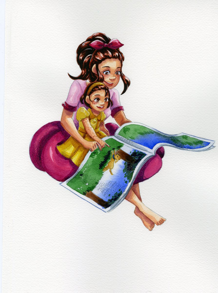 Nattosoup's tweet image. The webcomic version of 7" Kara is on hiatus while I work on Chapter 9, but there's plenty of comic. 

If you're looking for whimsical magical realism that will change how you see the world, check it out! 
7inchkara.com/comic/archive

#webcomic #kidlit #allagescomic #adhdtwitter