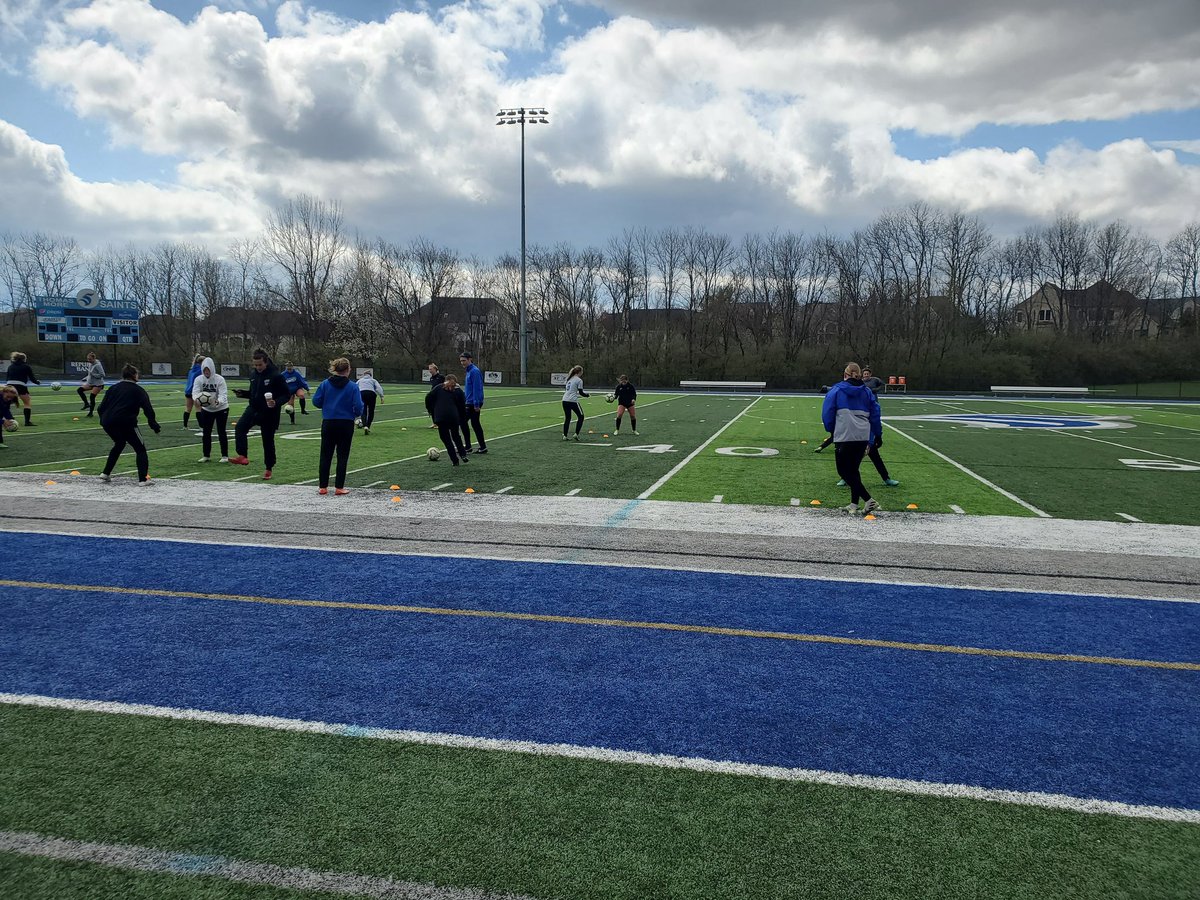 TMU_WSoccer's tweet photo. Final preparations before our second spring game vs Findlay! https://t.co/WW0y7C4fha