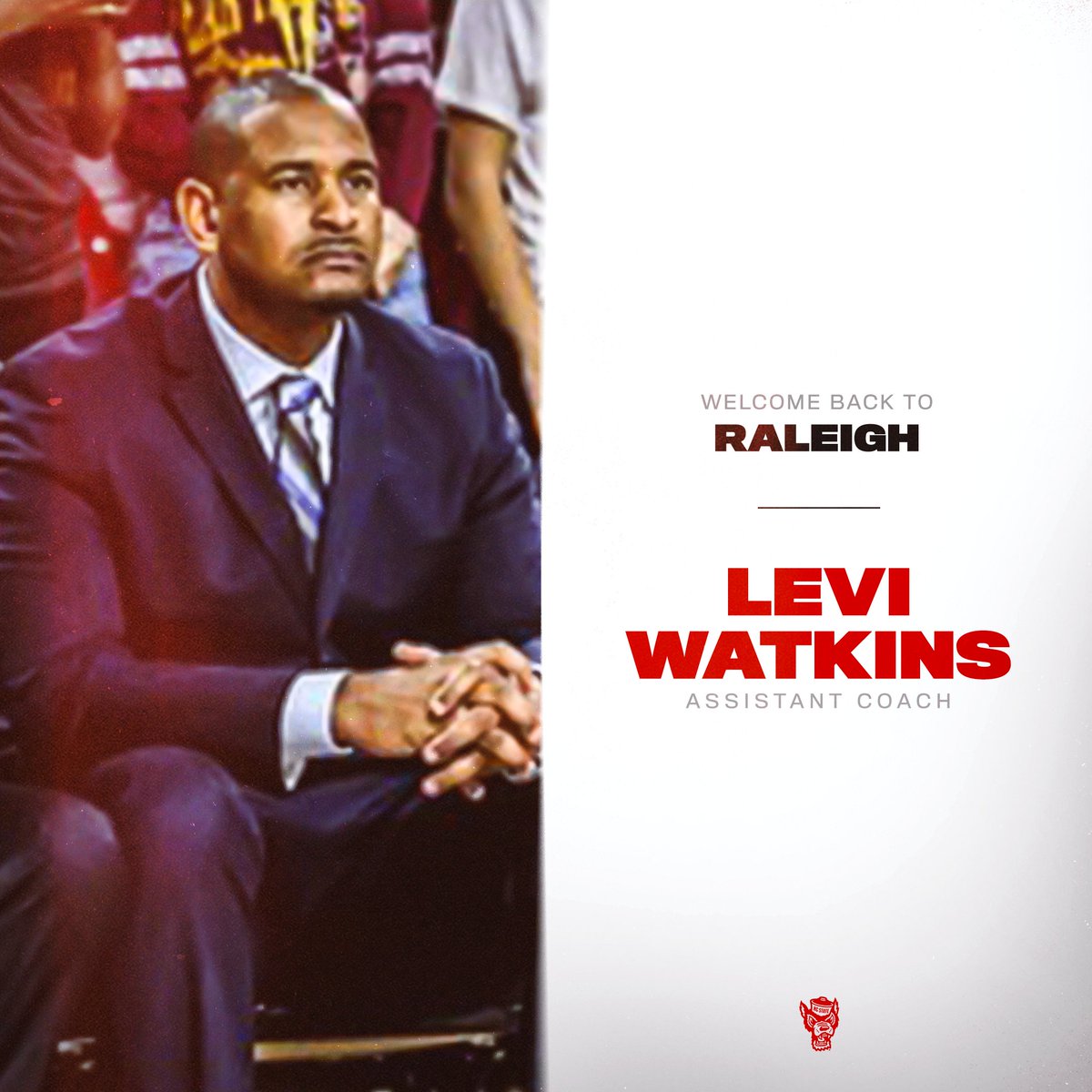 PackMensBball's tweet photo. We have hired Levi Watkins as an assistant coach

Welcome home, @Levi_Watkins21 ‼️ https://t.co/2YBXNixKlx