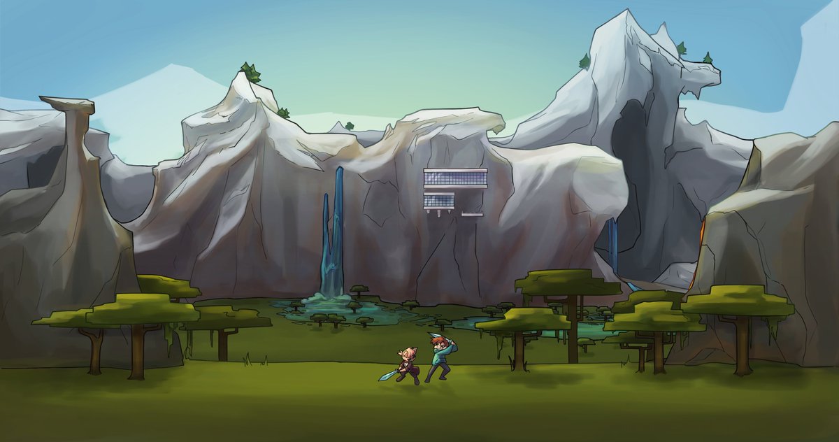 GDannyCA's tweet photo. Heeeey 
Me emocionó mucho ser parte de el proyecto #WitheringRush 
Hice un fondillo para un nivel y un par de objetos.  a verdad agradezco mucho la oportunidad de haber sido parte de esto. https://t.co/EHK9ej86oC