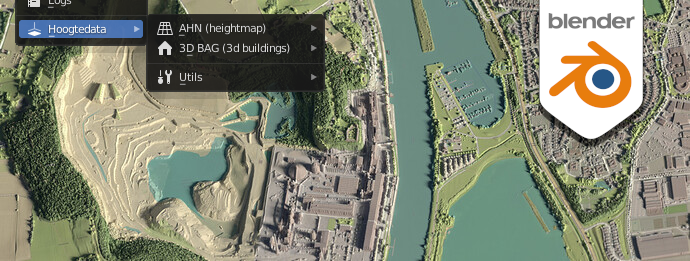 ThomasKoleTA's tweet photo. I'm releasing an add-on for Blender that helps you use Dutch height data in Blender.
Import AHN3 and 3D BAG data in just a few clicks!
https://t.co/ySry8Rh6JY
#b3d #GIS #ahn3 #3dbag #blender3d https://t.co/8tDGYBstrG