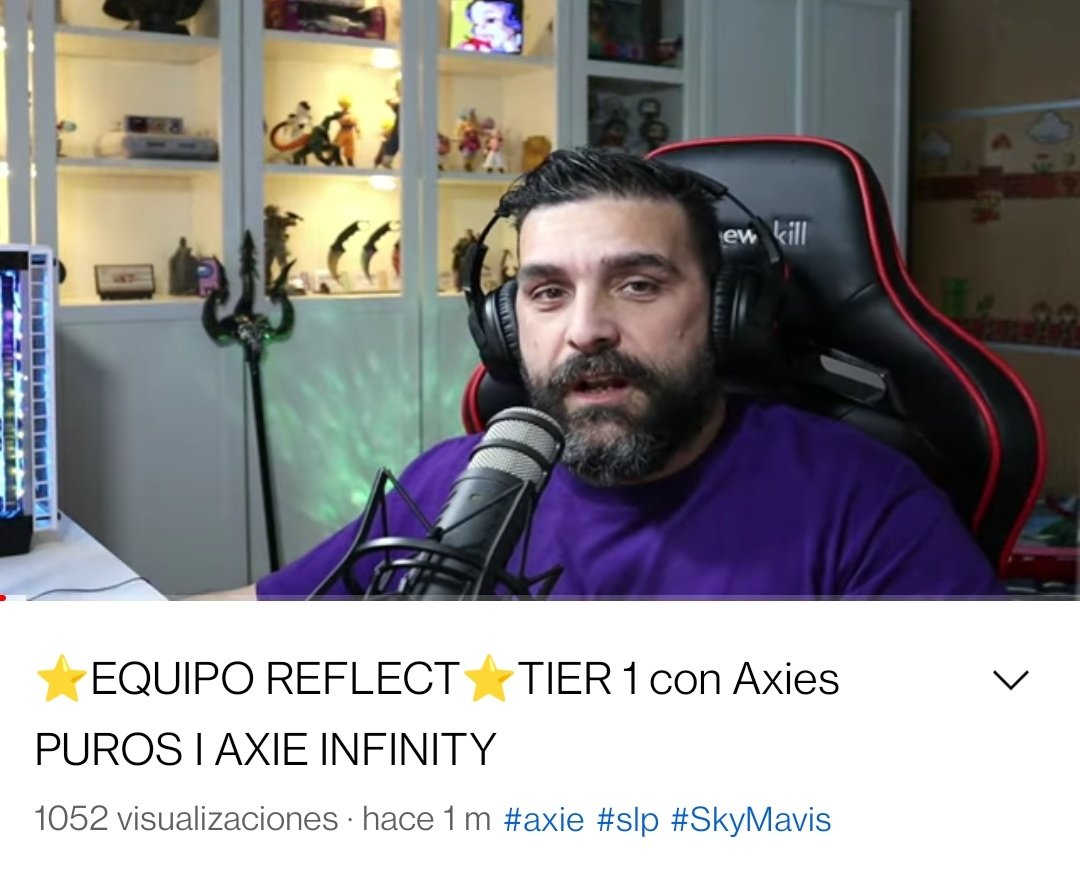 Az0k4n's tweet photo. De looocos! El vídeo del Team Reflect en el canal de YT de AxieQueros ya ha superado las 1K views! GRACIAS!
https://t.co/m2c976b7s5 https://t.co/OsAAs4aUTa