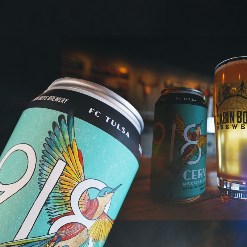 FCTulsa's tweet photo. 𝘞𝘌 𝘾𝘼𝙉 𝘏𝘈𝘙𝘋𝘓𝘠 𝘞𝘈𝘐𝘛 🥫

Our 918 Cerveza Can Release Party is 𝙩𝙤𝙣𝙞𝙜𝙝𝙩 at #CabinBoysBrewery Taproom! 🍻

Find cans of 918 Cerveza in stores now throughout Tulsa. 🤩

#ForTulsa | #CraftedForCommunity