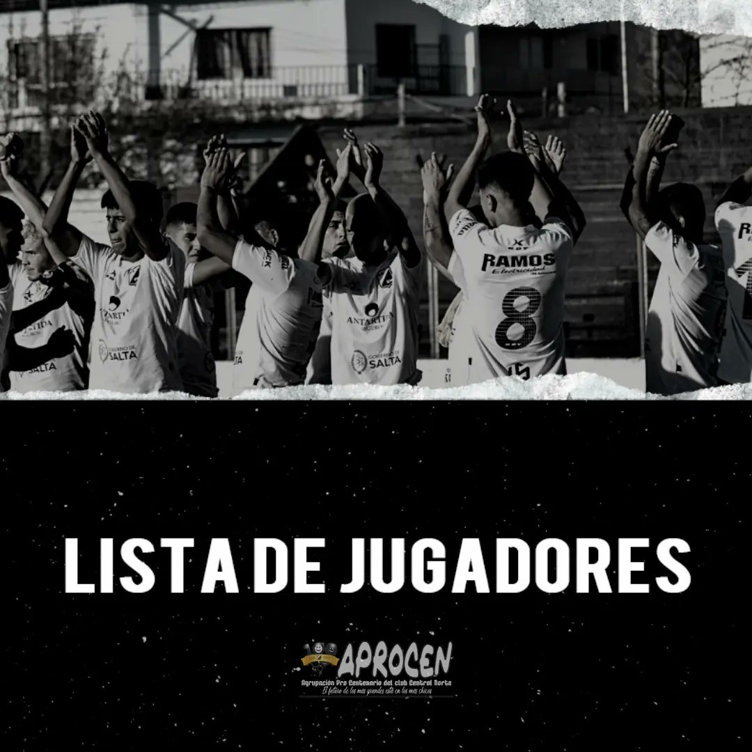 aprocen's tweet photo. #Torneo Anual ⚽
 📌 Esta es la nómina de jugadores de la primera local que participará en el torneo “Armando Mazzarelli” de la @LSF_oficial
#VamosLosPibes ⚫️⚪ https://t.co/U6w1gsicQ6