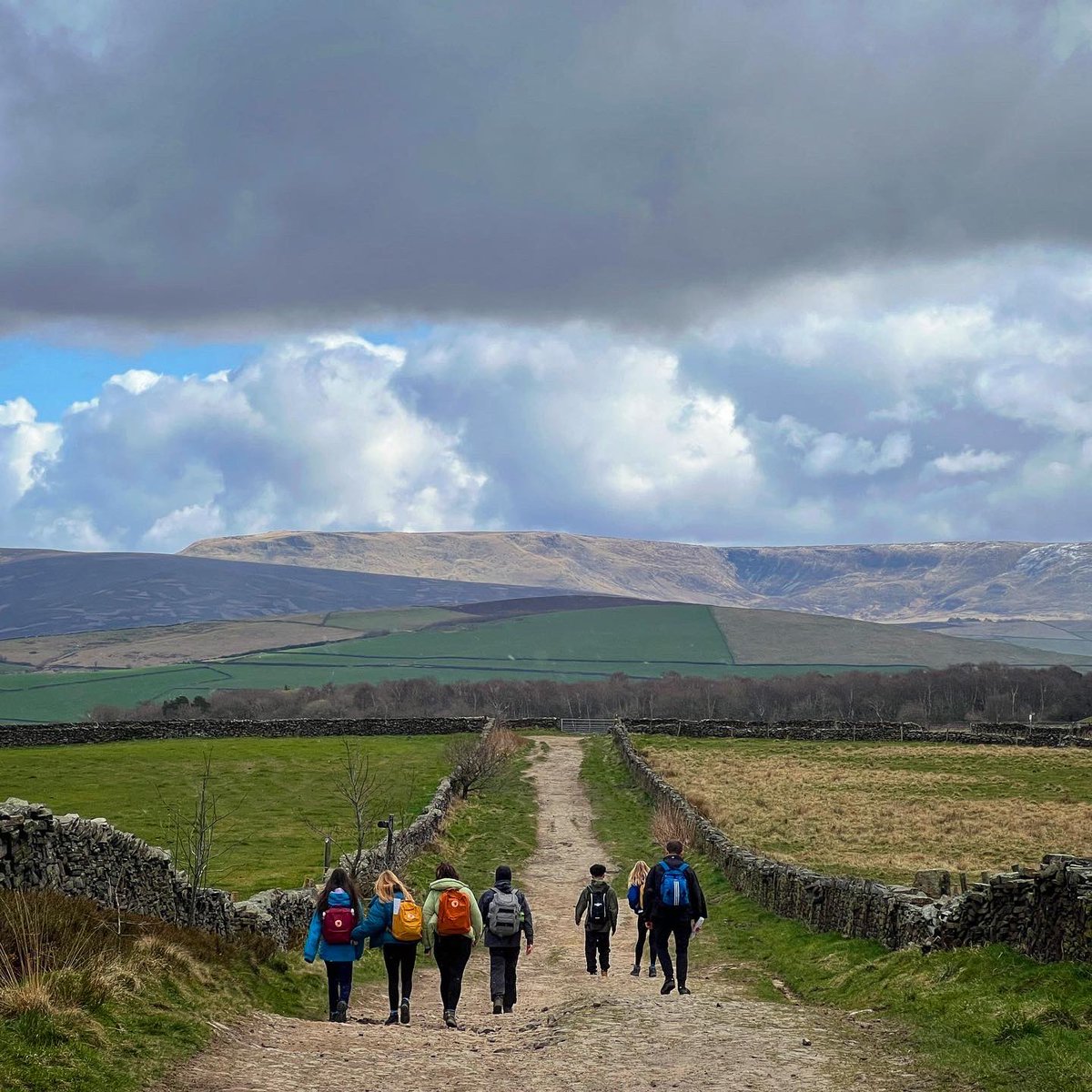 RFGatKMAT's tweet photo. Like the proverbial bus, we’ve waited a while for DofE to return, then two day walks come along at once. A great day with @Knutsfordac Bronze Year 11 students. https://t.co/8hDR47Vw0n